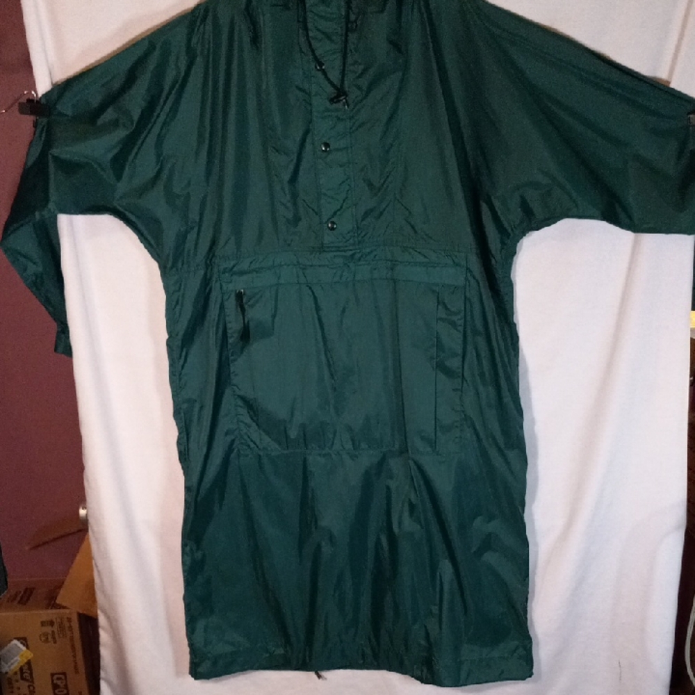 Men's Forest Green Raincoat